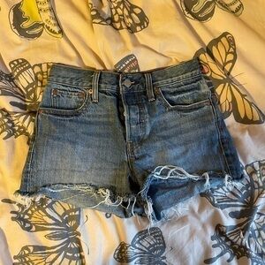 Levi’s button fly shorts